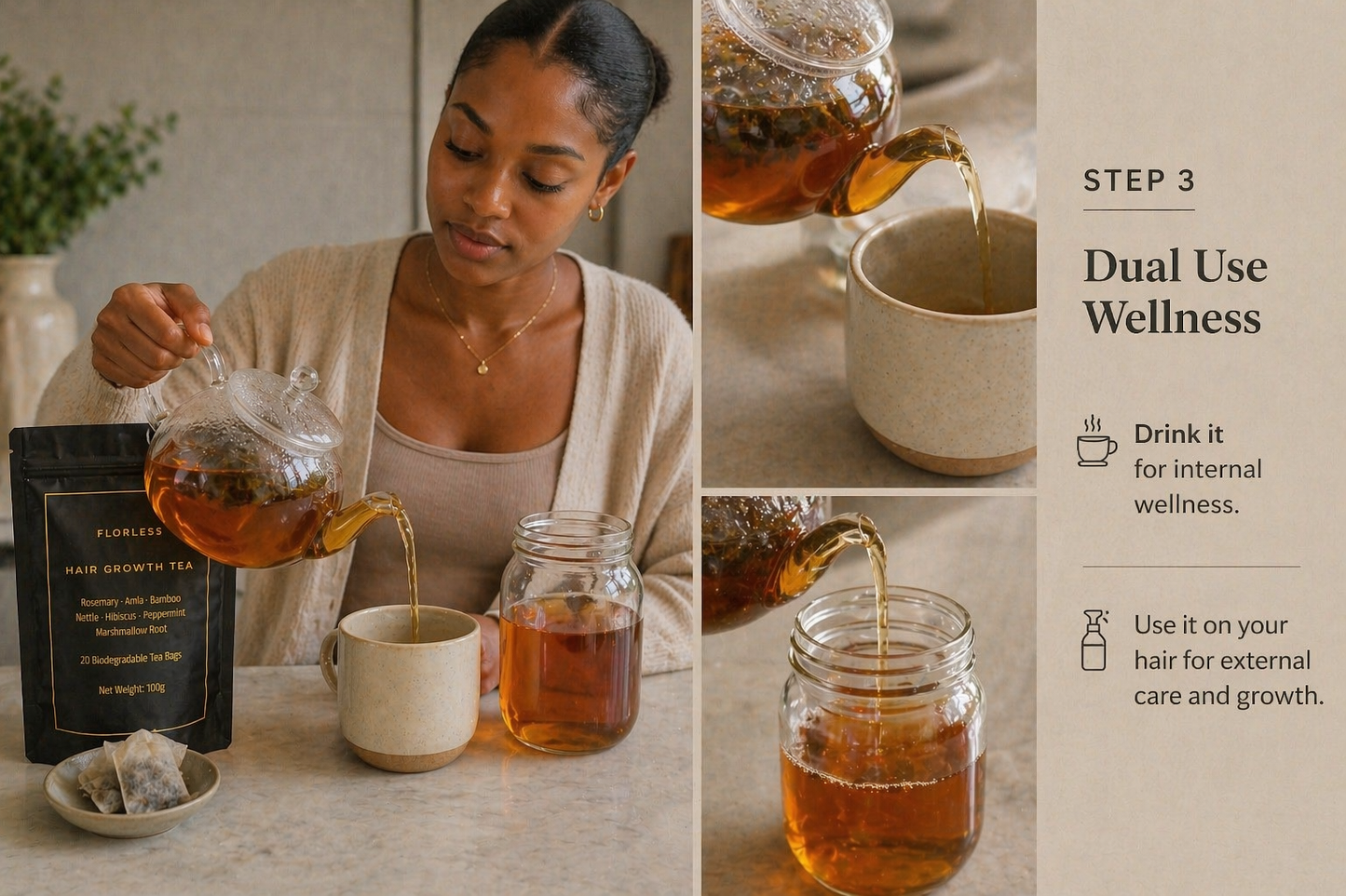 The Crown Hair Tea